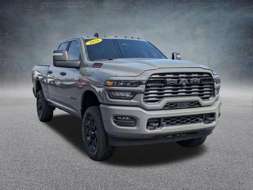 Ceramic Gray Clearcoat 2026 RAM 2500 Big Horn Crew Cab 4x4 6'4' Box
