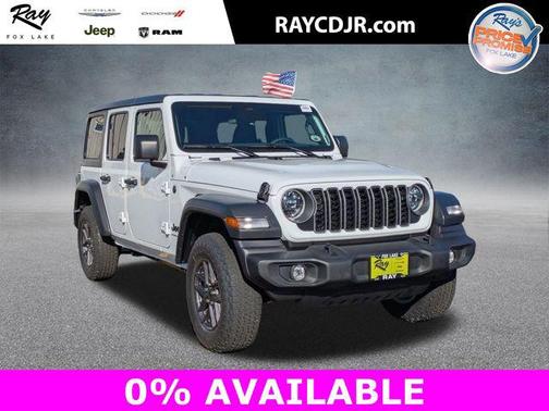 Bright White Clearcoat 2026 Jeep Wrangler Sport S