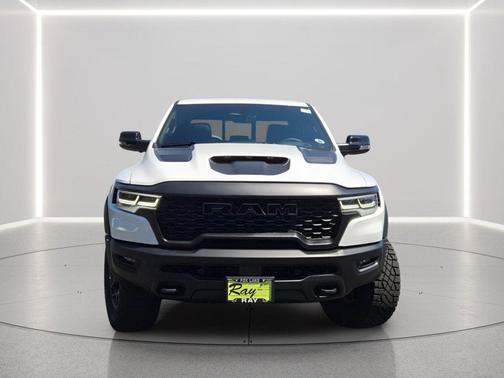 Bright White Clearcoat 2026 RAM 1500 RHO Crew Cab 4x4 5'7' Box