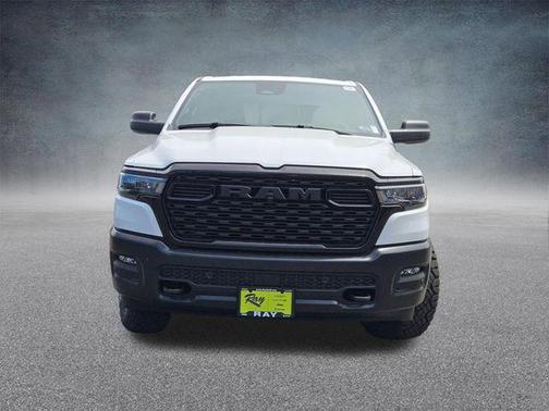 Bright White Clearcoat 2026 RAM 1500 Warlock Crew Cab 4x4 5'7' Box