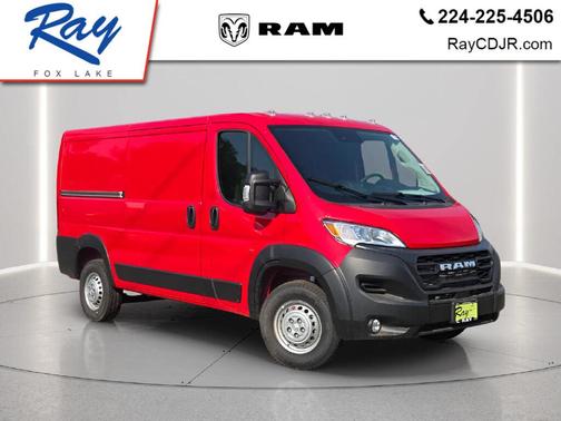 Flame Red Clearcoat 2026 RAM ProMaster 1500 Low Roof