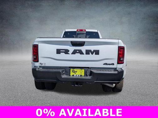 Bright White Clearcoat 2026 RAM 3500 Tradesman Crew Cab 4x4 8' Box