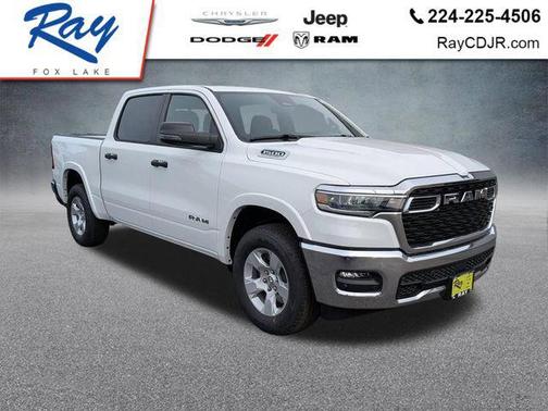 Bright White Clearcoat 2026 RAM 1500 Big Horn/Lone Star