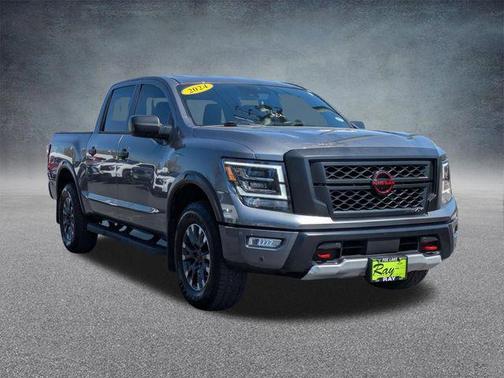 Gun Metallic 2024 Nissan Titan PRO-4X