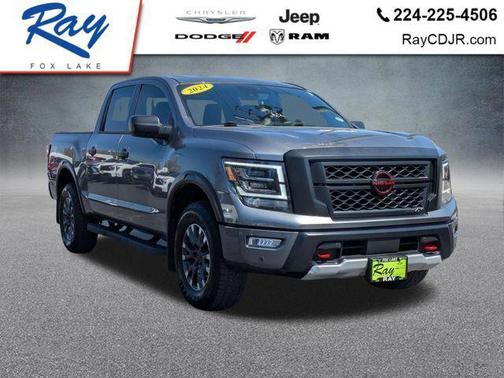Gun Metallic 2024 Nissan Titan PRO-4X