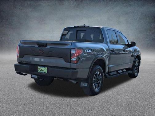 Gun Metallic 2024 Nissan Titan PRO-4X