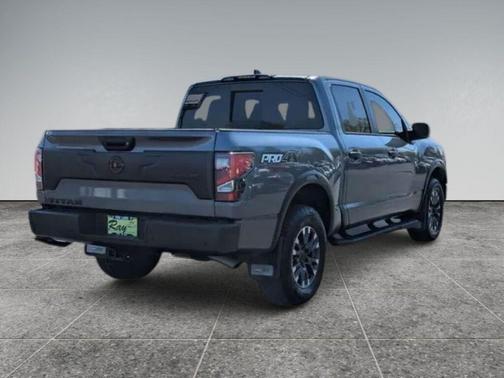 Gun Metallic 2024 Nissan Titan PRO-4X