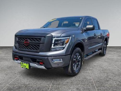 Gun Metallic 2024 Nissan Titan PRO-4X
