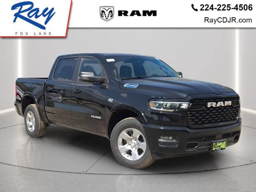 Diamond Black Crystal Pearlcoat 2027 RAM 1500 Big Horn/Lone Star
