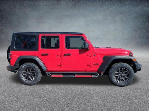 Firecracker Red Clearcoat 2024 Jeep Wrangler Sport S