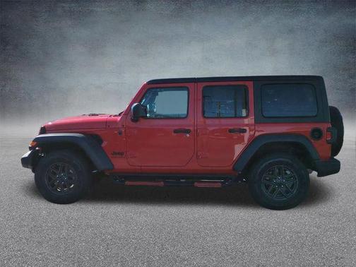 Firecracker Red Clearcoat 2024 Jeep Wrangler Sport S
