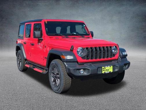 Firecracker Red Clearcoat 2024 Jeep Wrangler Sport S