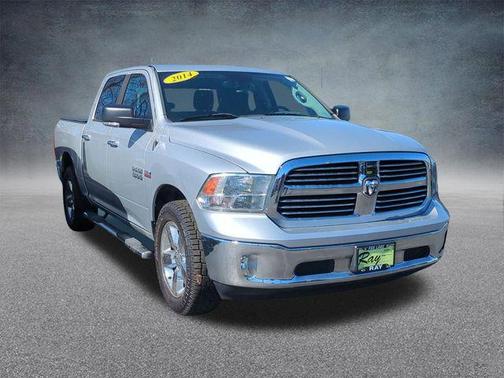Bright Silver Metallic Clearcoat 2014 RAM 1500 Big Horn