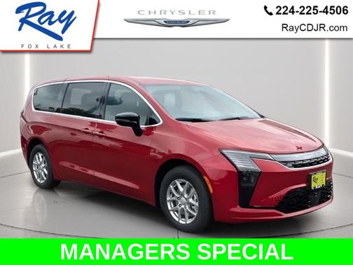 Red Hot Pearlcoat 2027 Chrysler Pacifica L