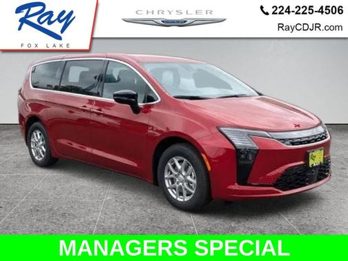 Red Hot Pearlcoat 2027 Chrysler Pacifica L