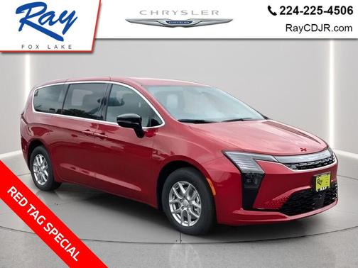 Red Hot Pearlcoat 2027 Chrysler Pacifica L