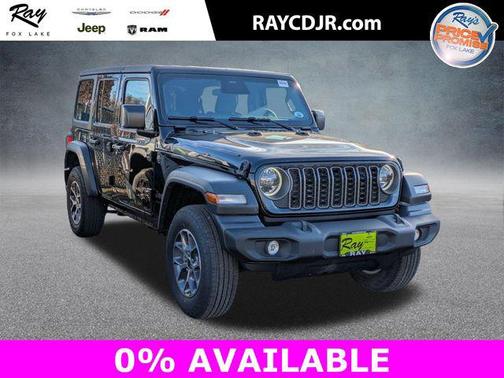 Black Clearcoat 2026 Jeep Wrangler Sport S