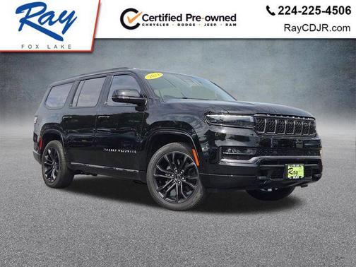 Diamond Black Crystal Pearlcoat 2024 Jeep Grand Wagoneer Series II 4x4