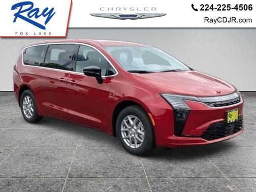 Red Hot Pearlcoat 2027 Chrysler Pacifica L