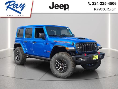 Hydro Blue Pearlcoat 2026 Jeep Wrangler Rubicon