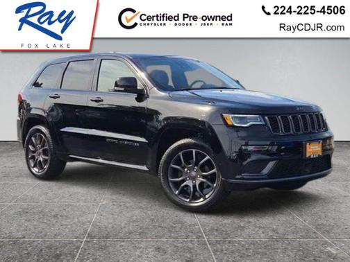 Diamond Black Crystal Pearlcoat 2020 Jeep Grand Cherokee High Altitude