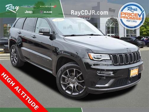 Diamond Black Crystal Pearlcoat 2020 Jeep Grand Cherokee High Altitude