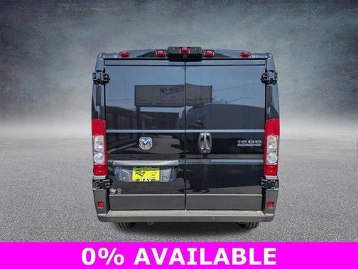 Black Clearcoat 2026 RAM ProMaster 1500 Low Roof