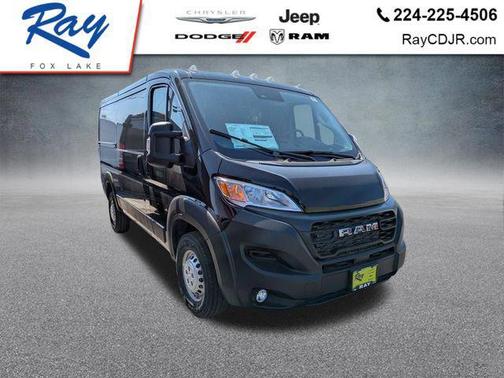 Black Clearcoat 2026 RAM ProMaster 1500 Low Roof