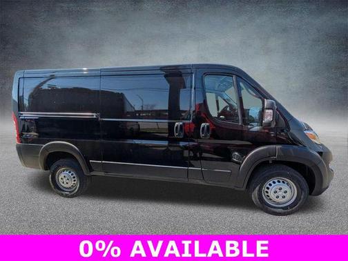 Black Clearcoat 2026 RAM ProMaster 1500 Low Roof