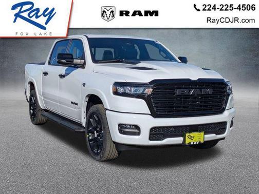 Bright White Clearcoat 2026 RAM 1500 Laramie