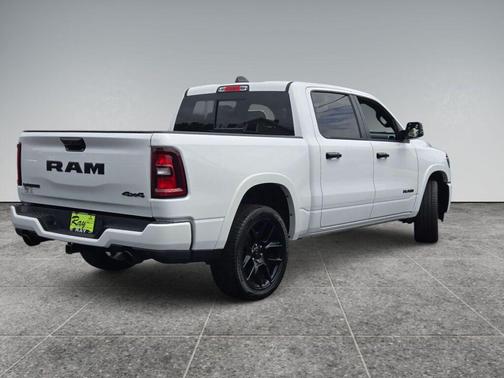 Bright White Clearcoat 2025 RAM 1500 Laramie