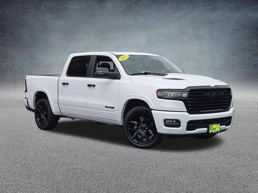 Bright White Clearcoat 2025 RAM 1500 Laramie
