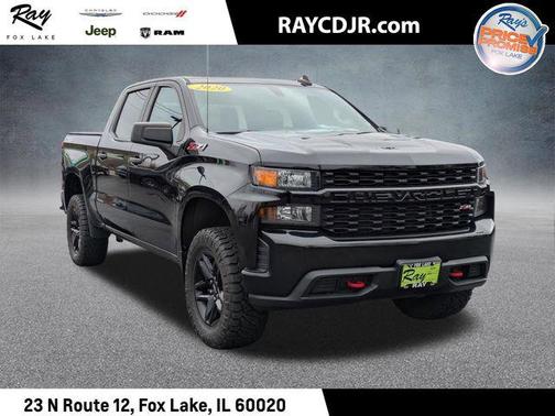 Black 2020 Chevrolet Silverado 1500 Custom Trail Boss