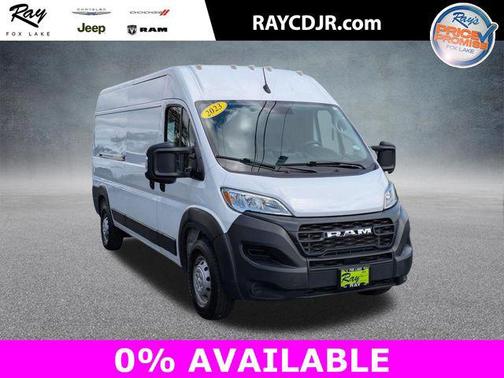 Bright White Clearcoat 2023 RAM ProMaster 2500 High Roof