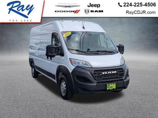 Bright White Clearcoat 2023 RAM ProMaster 2500 High Roof