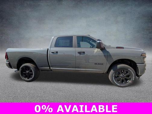 Ceramic Gray Clearcoat 2026 RAM 2500 Big Horn Crew Cab 4x4 6'4' Box