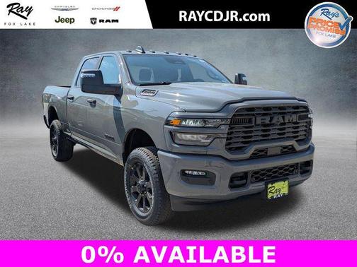 Ceramic Gray Clearcoat 2026 RAM 2500 Big Horn Crew Cab 4x4 6'4' Box