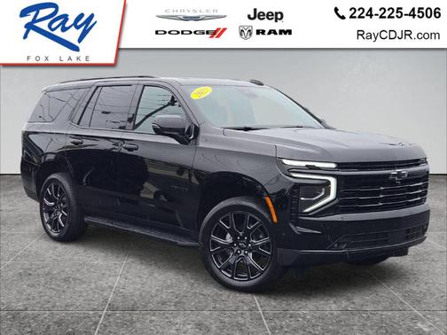 Black 2025 Chevrolet Tahoe 4WD RST