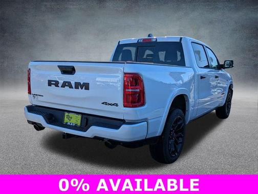 Ivory White Tri-Coat Pearlcoat 2026 RAM 1500 Limited