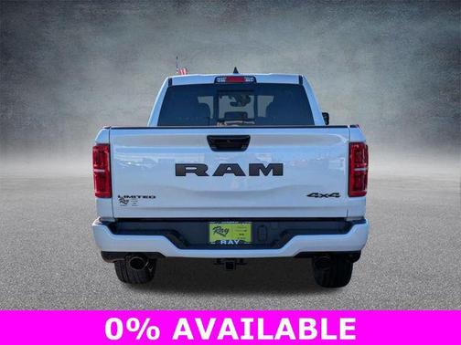 Ivory White Tri-Coat Pearlcoat 2026 RAM 1500 Limited