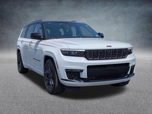 Bright White Clearcoat 2023 Jeep Grand Cherokee L Summit Reserve