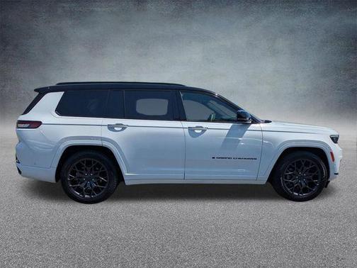 Bright White Clearcoat 2023 Jeep Grand Cherokee L Summit Reserve