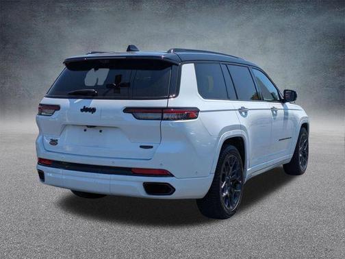 Bright White Clearcoat 2023 Jeep Grand Cherokee L Summit Reserve