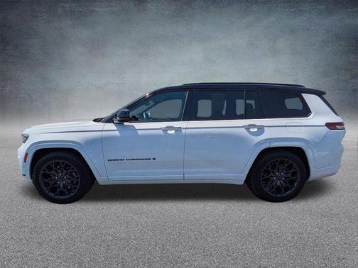 Bright White Clearcoat 2023 Jeep Grand Cherokee L Summit Reserve