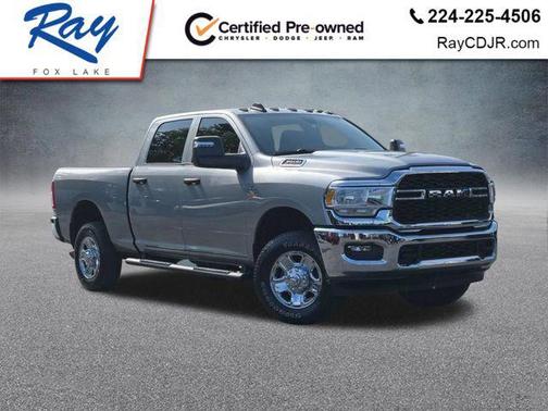 Billet Silver Metallic Clearcoat 2024 RAM 3500 Tradesman Crew Cab 4x4 6'4' Box