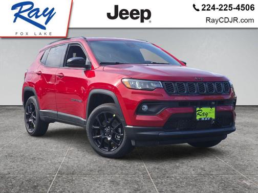 Red Hot Pearlcoat 2026 Jeep Compass Sport