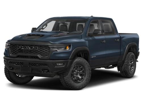 Forged Blue Metallic 2026 RAM 1500 RHO Crew Cab 4x4 5'7' Box