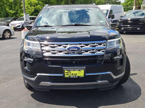 SHADOW BLACK 2018 Ford Explorer Limited