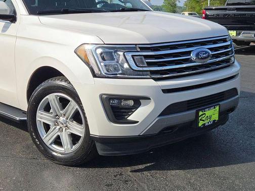 WHITE PLATINUM MET TRI-COAT 2019 Ford Expedition XLT