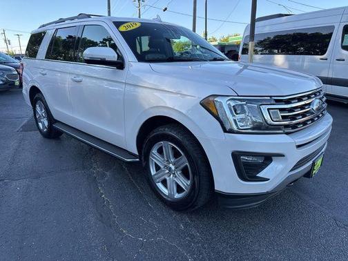 WHITE PLATINUM MET TRI-COAT 2019 Ford Expedition XLT